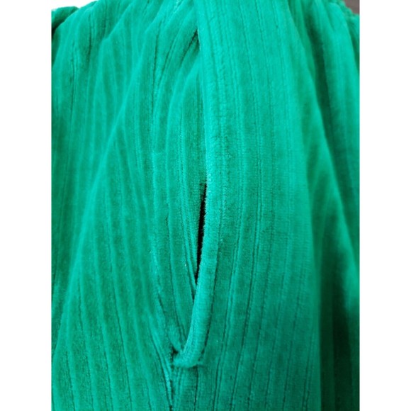 KIM ROGERS Track Suit  Pants Womens Size S Athletic warm up green elastic pocket - Picture 10 of 10